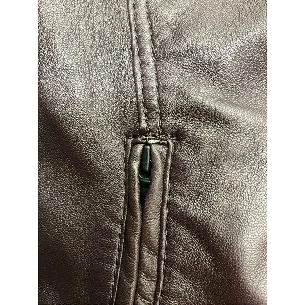 DANIER Leather Moto Jacket - Picture 7 of 7